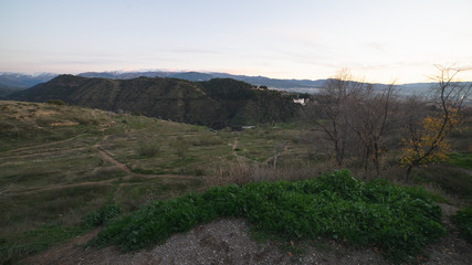 Fototapeta na wymiar Desierto de Tabernas en la provincia de Almeria