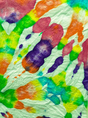 Tie Dye Spiral Background.