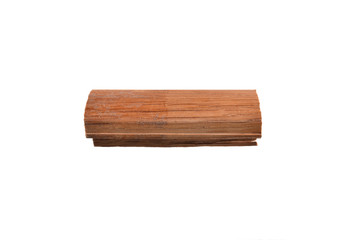 oak bar isolated on white background