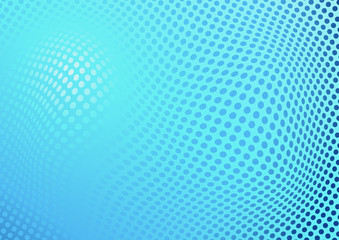 Editable decorative geometric blue-turquoise blurred gradient mesh background. Vector illustration for graphic design banner, poster, brochure, billboard