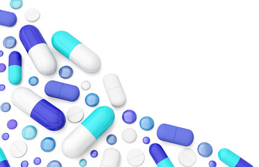 Medicine capsules pills