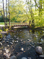 bridge in the park