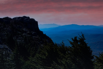 Peak at Grandfather Mountain