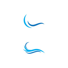 Waves Logo Template vector symbol