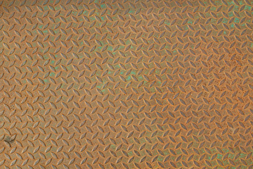 Rusty steel plate texture and background. Old grungy metal floor seamless of stee