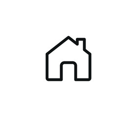 House icon symbol eps 10 vector
