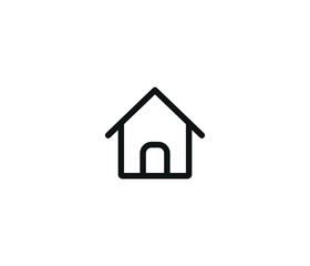 House icon symbol eps 10 vector
