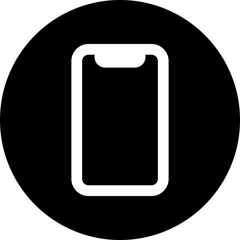 Cell icon isolated on background