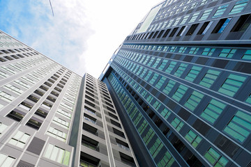 Obraz premium modern office building in new york city
