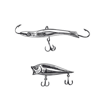 Fishing Lure Vector Images – Browse 67,515 Stock Photos, Vectors, and Video