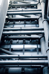 Industrial exterior pipes