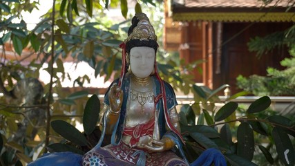 Obraz premium God of china in temple. 