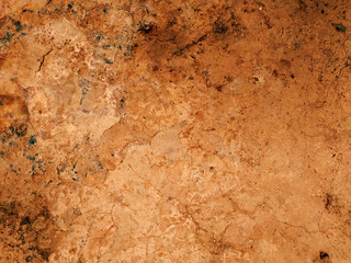 cracked orange wall texture background