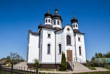 Fototapeta na wymiar The Church of the Intercession of the Most Holy Mother of God, Baturyn, Ukraine