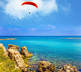 The red parachute