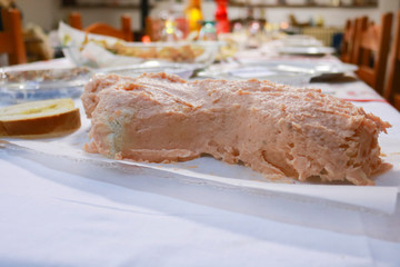 Antipasto con il paté di salmone, ricette e cucina 