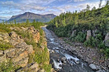 Putoransky State Nature Reserve in the northern part of Central Siberia in Krasnoyarsk Krai.