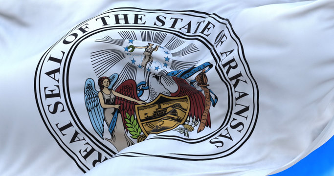 Arizona State Seal Flag.