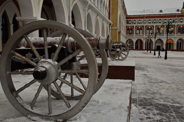 The central square in the city of Yoshkar-Ola.