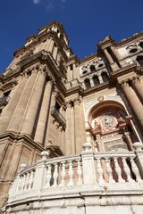 Spain landmark - Malaga Cathedral