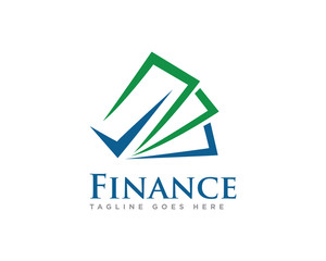 Finance and Accounting Logo Design Vector