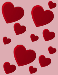 Heart background
