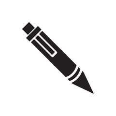 Fototapeta premium Pen icon vector design template