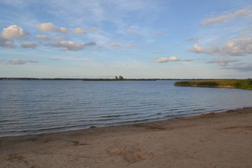 Jezioro Niegocin, Mazury, Polska