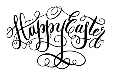 Happy Easter greeting card