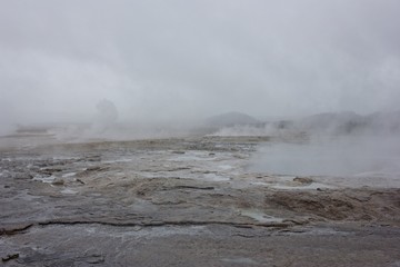 Geysir Landschaft USA
