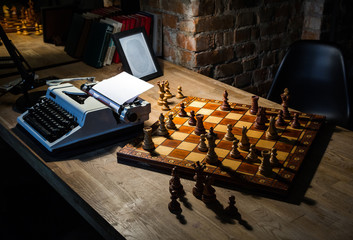 chess, leisure concept