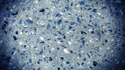 Obraz premium Gray marble chips, small gravel stones, texture background. Abstract background.