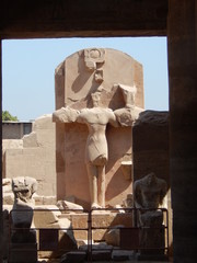 A Statue Turned Into A Cross During The Rise Of Christianity In Southern Egypt