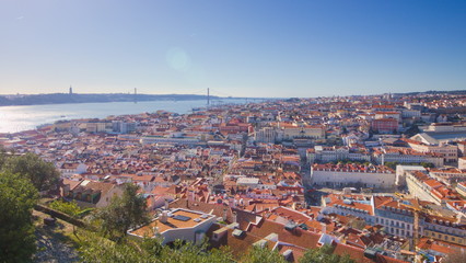 Vista panorámica de Lisboa