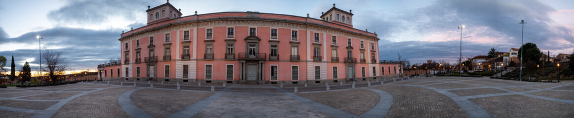 Fototapeta na wymiar View of the palace of the Infante Don Luis.