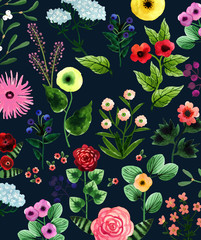 Floral background - 317788156