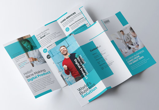 Simple Trifold Brochure Layout