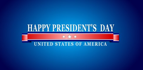 Fototapeta premium Presidents day background 