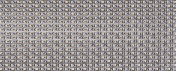 wallpaper from 100 dollar bills rows
