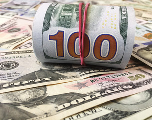 Money Bills US Dollars, Money Background