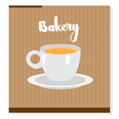 Vintage bakery poster