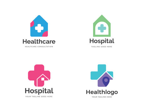 Hospital and Medical logo design collection