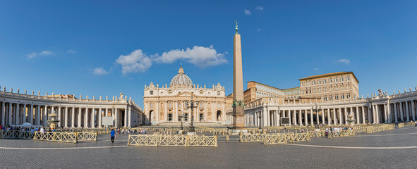 St Peter's Square - Rome, Italy