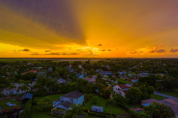 Sunset Miami Dade Florida