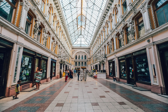 Antique mall in Odessa. UKRAINE