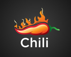 Hot Chili fire logo design inspiration