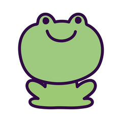 frog amphibian farm animal cartoon background