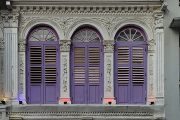 Windows in Singapore, Colonial Architecture