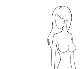 woman body illustration