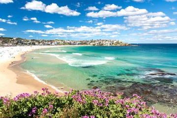 Gordijnen Geweldig Bondi Beach, Sydney, Australië © Gary